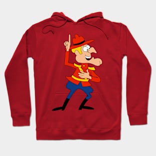 Dudley Do-Right - Rocky Bullwinkle Hoodie